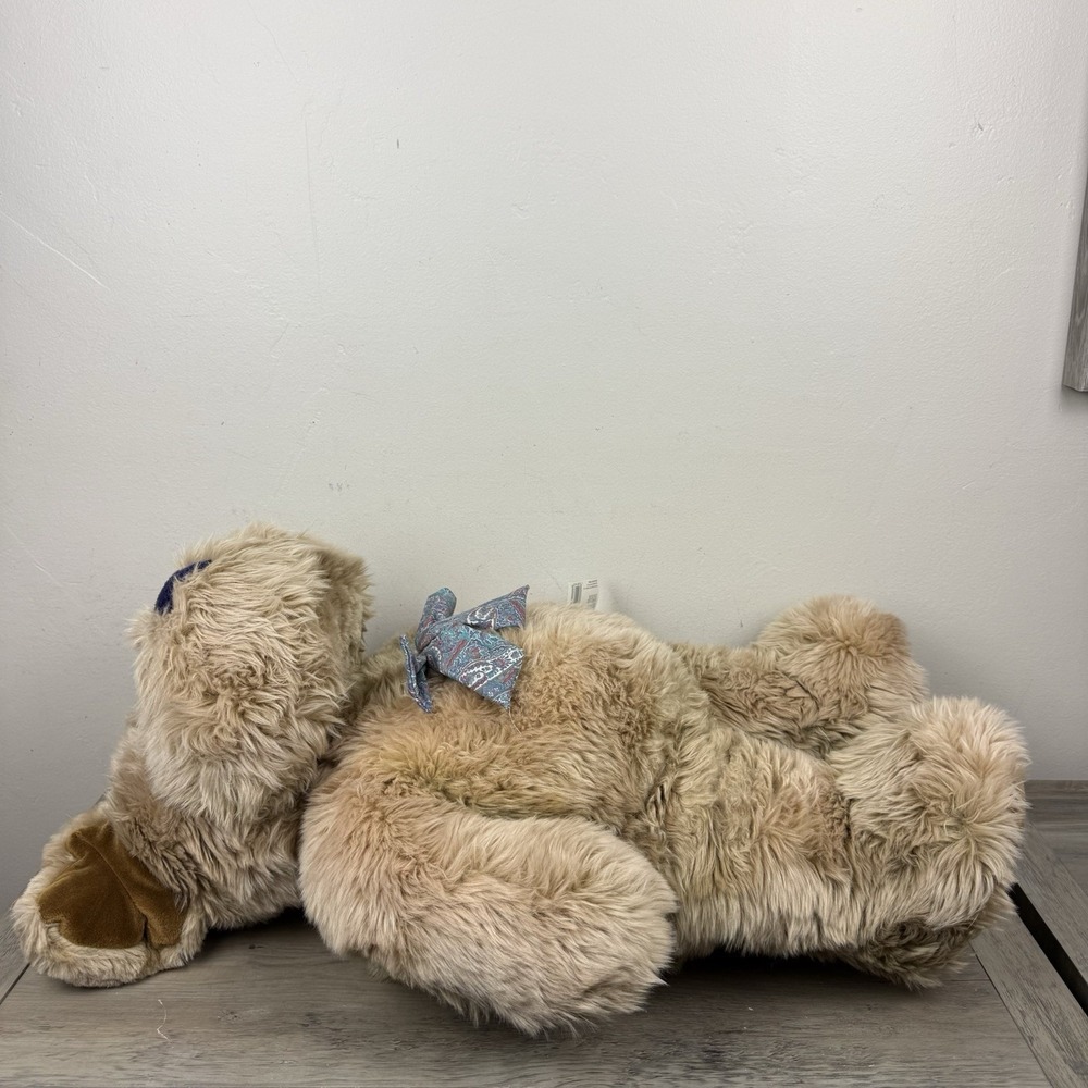 Toys R Us Commonwealth Dog Large Plush Wags Soft  Brown 27" Stuffed Toy VTG 90s - Picture 6 of 12